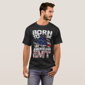 T-shirt EMT Distressed American USA Flag For EMTs (Devant entier)
