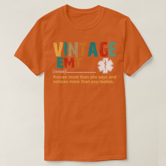 T-SHIRT EMT VINTAGE (Design devant)