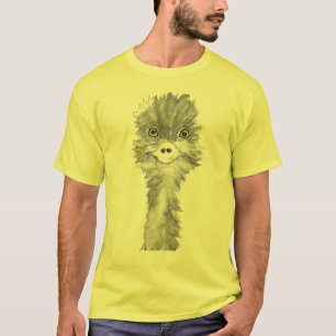 T-shirt Emu Birds Amusant Humour Ostrich Emo Animal