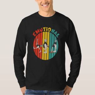T-shirt Ému Créatif Émotionnel Oiseau