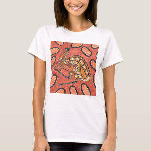 T-shirt Emu - Peinture artistique inspirée par les Autocht