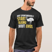 T-shirt Emu War Australia History Citation Pour Une Austra (Devant)