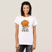 T-shirt Emuff Avec Les Mauvais Puns Alimentation Muffin Pu (Devant entier)