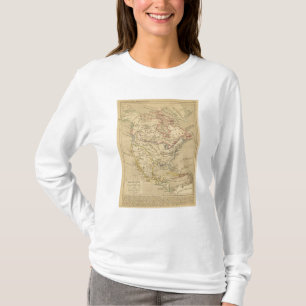 T-shirt En 1840 d'Amerique Septentrionale