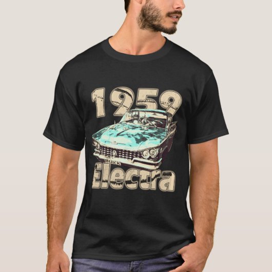 T-shirt En 1959 Buick Electra Oldtimer (Devant)