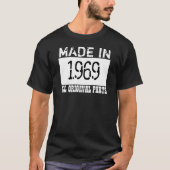 T-SHIRT EN 1969 PIÈCE EN T FAITE (Devant)