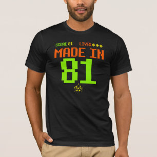 T-shirt En 1981 RÉTRO pièce en t inspirée FAITE