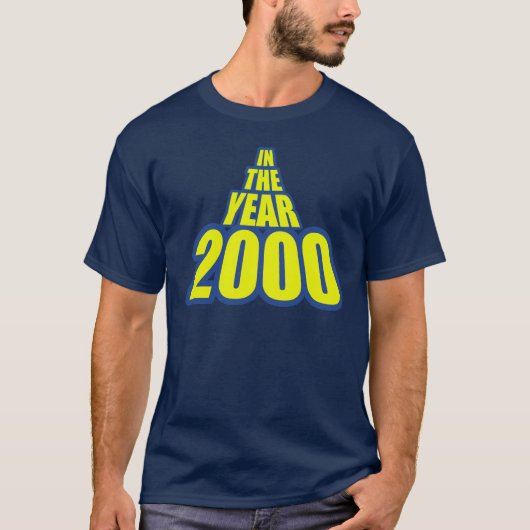 T-shirt En 2000 (Devant)