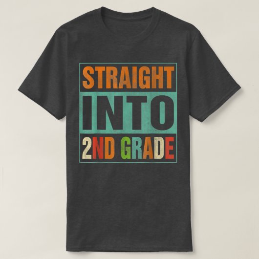 T-shirt En 2e année d'équipe Retour à (Design devant)