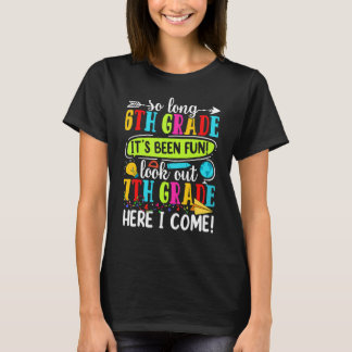T-shirt En 6e année Regardez en 7e année Je viens B