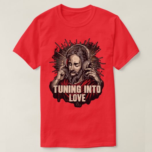T-shirt En amour Jésus (Design devant)