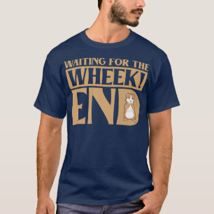 T-shirt En Attente De La Fin De La Foule Guinée Cochon Gui