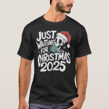 En attente de Noël 2025 - Skeleton Père Noël