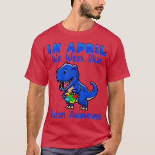 T-shirt En Avril Nous Portons Sensibilisation sur l'autism