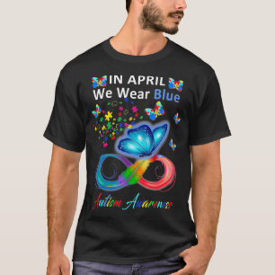 T-shirt En Avril Nous Portons Sensibilisation sur l'autism