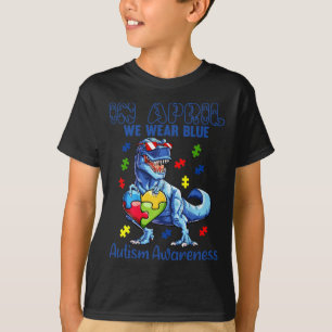 T-shirt En Avril Nous Portons Sensibilisation sur l'autism