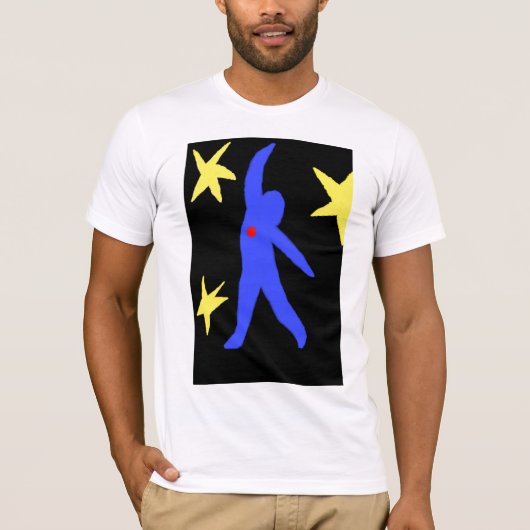 T-shirt en baisse de ~ d'art moderne de ~ (Devant)