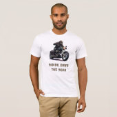 T-shirt En bas de la route (Devant entier)
