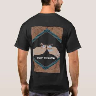 T-shirt En bas de la trappe - chemises foncées