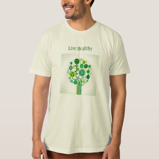 T-shirt en bonne santé (Devant)