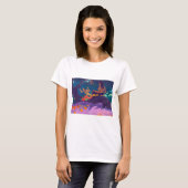 T-shirt En bord de mer, Gauguin (Devant entier)