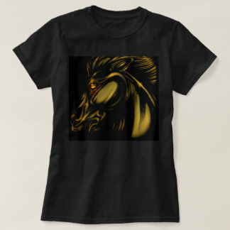 T-shirt en bronze de Nightlord de la femme