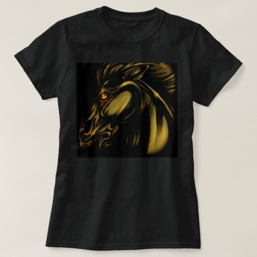 T-shirt en bronze de Nightlord de la femme (Design devant)