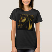T-shirt en bronze de Nightlord de la femme (Devant)