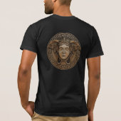T-shirt en bronze Medusa Rondanini (Dos)