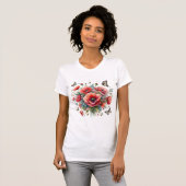 T-shirt En bukett vilda blommor (Devant entier)
