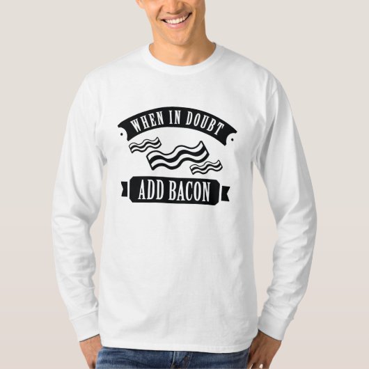 T-shirt En cas de doute Ajouter une balise (Devant)
