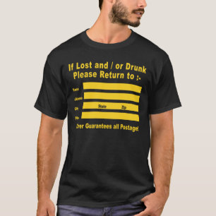 T-shirt En cas de perte et/ou d'épuisement Revenir à