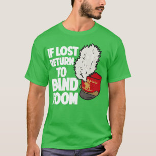 T-shirt En Cas De Perte Retourner À La Bande De Marquage D