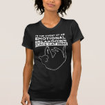T-shirt En cas de PETIT ÉMOTIONNEL<br><div class="desc">En cas de PETIT DÉJEUNER ÉMOTIONNEL Placer CAT Ici tee - shirt</div>