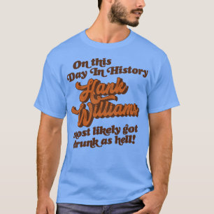 T-shirt En Ce Jour De L'Histoire Williams