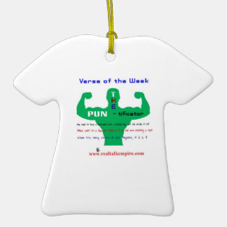 T-shirt En Céramique CALEMBOUR - ornement