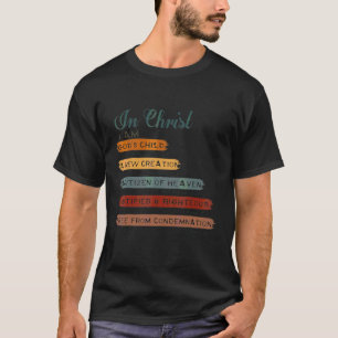 T-shirt En Christ, je suis l'enfant de Dieu Une nouvelle B