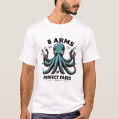 T-Shirt en coiffure Octopus - 8 Armoiries pour des (Devant)