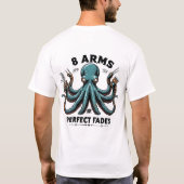 T-Shirt en coiffure Octopus - 8 Armoiries pour des (Dos)