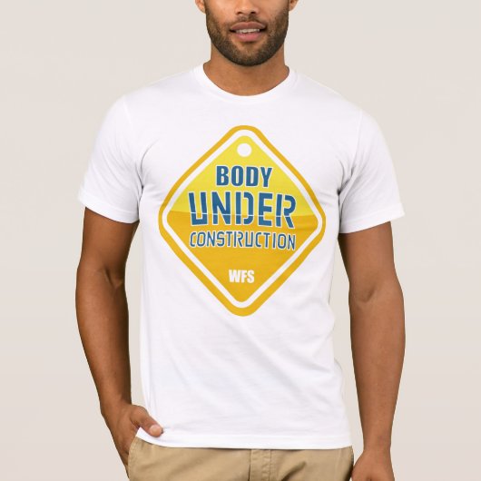 T-shirt en construction (Devant)