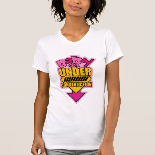 T-shirt en construction de bébé