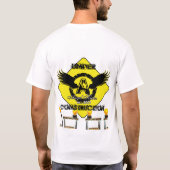 T-shirt En construction par le seigneur (Dos)