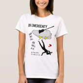 T-shirt En coque de broomstick accident personnalisable (Devant)