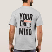 T-shirt en coton de base pour hommes, classique et (Dos)