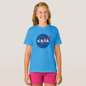 T-shirt en coton Iconique pour filles de la NASA ( (Devant entier)
