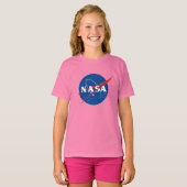 T-shirt en coton Iconique pour filles de la NASA ( (Devant entier)