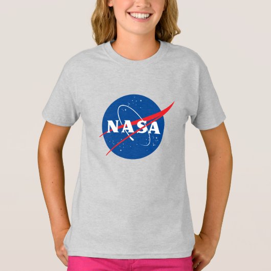 T-shirt en coton Iconique pour filles de la NASA ( (Devant)