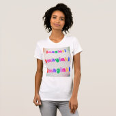 T-shirt en coton pour femmes (Devant entier)