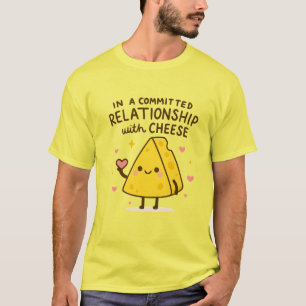 T-shirt En couple avec un amateur de fromage