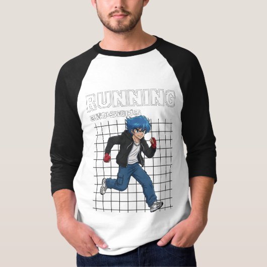 T-shirt En course (Devant)